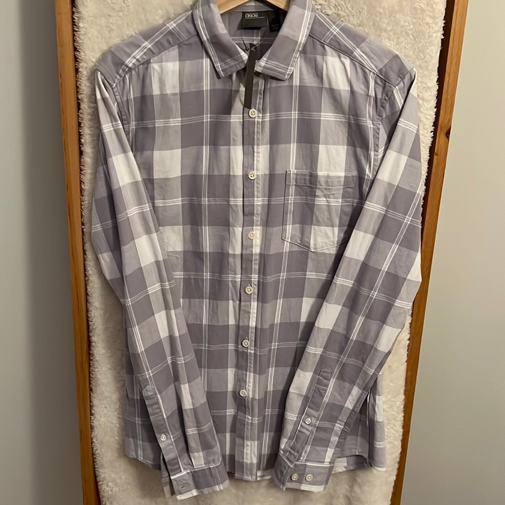 NWT- Asos Muscle Fit LS Button Down